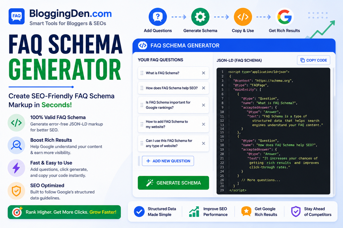 FAQ Schema Generator