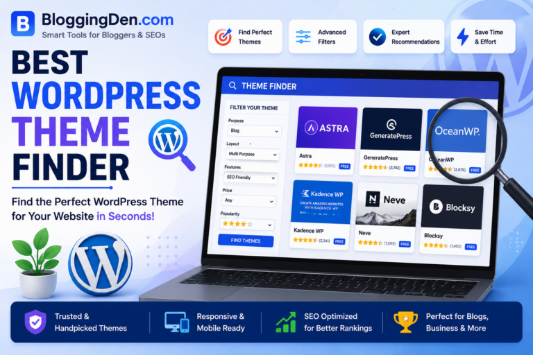 best wordpress theme finder tool