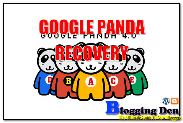 Google panda recovery Guide