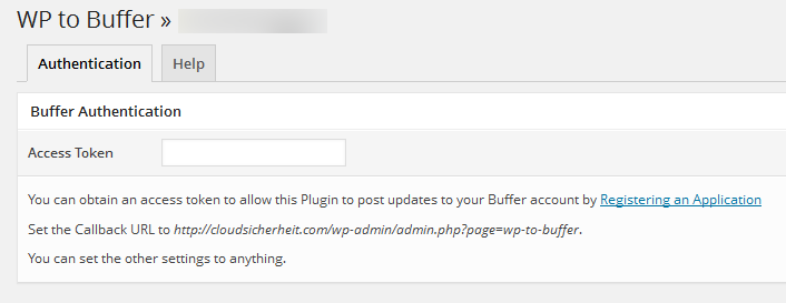 buffer social media management tool