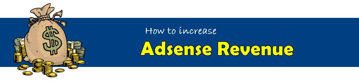 increase adsense revenue