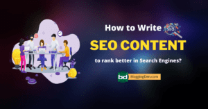 How to Write SEO content