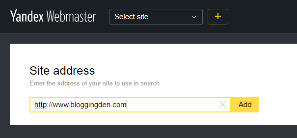 enter UL in site address bar