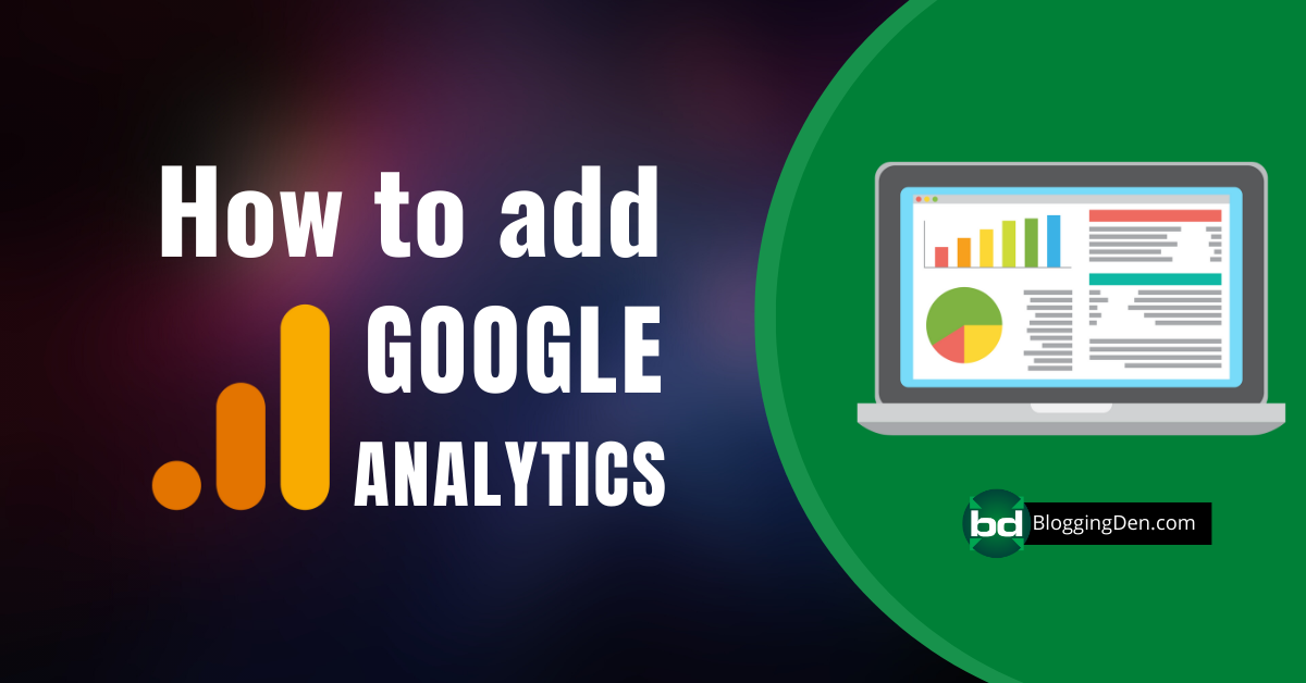 How to add Google Analytics