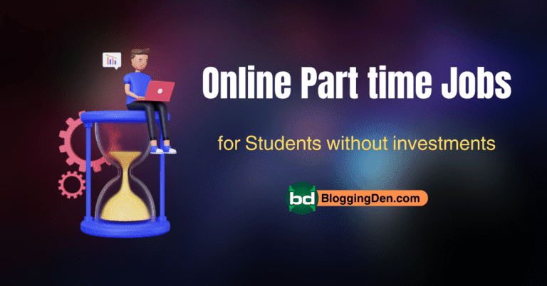 Online Part time Jobs for Students without Investment