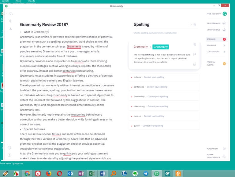 logon to grammarly desktop after signing up with google