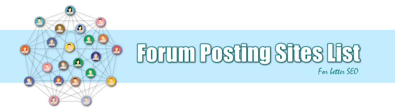 Forum posting sites list for better seo