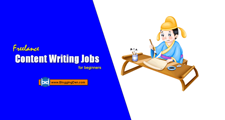 Best Freelance Content Writing Jobs from Home for beginners