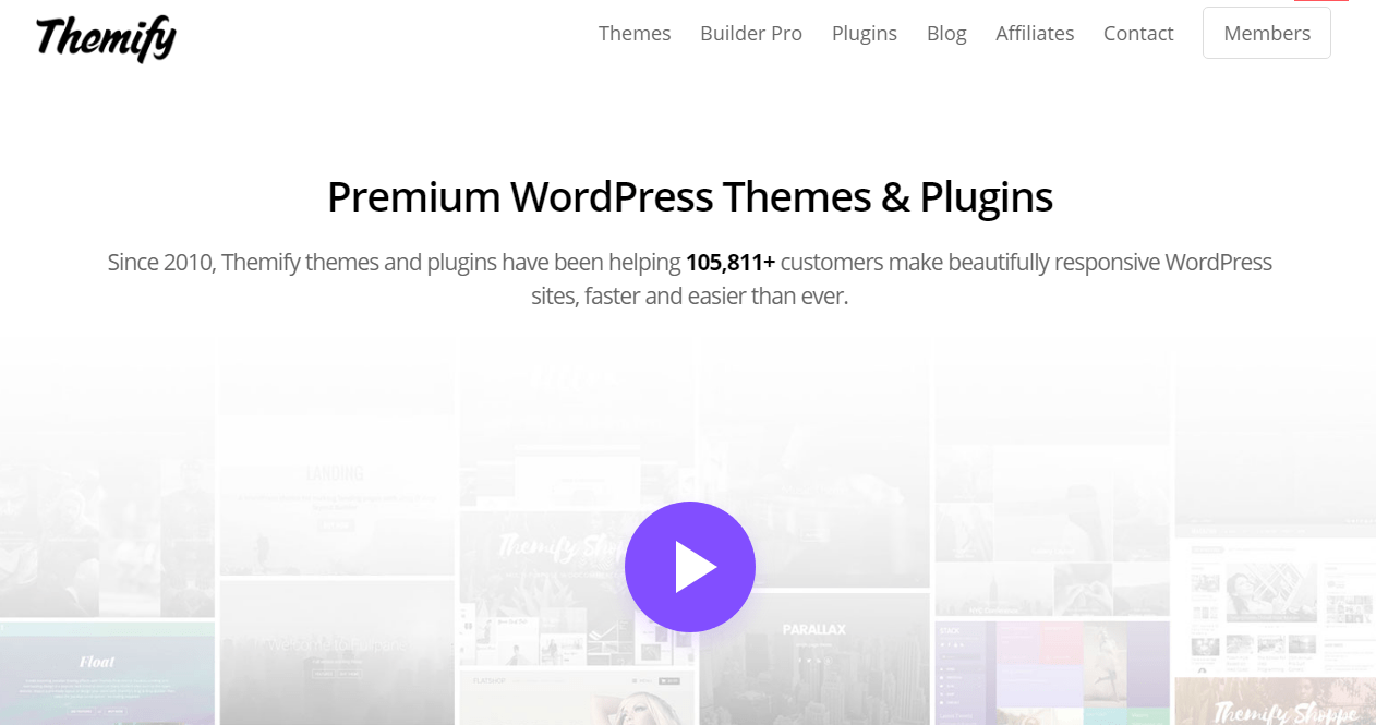 Themify wordpress themes store