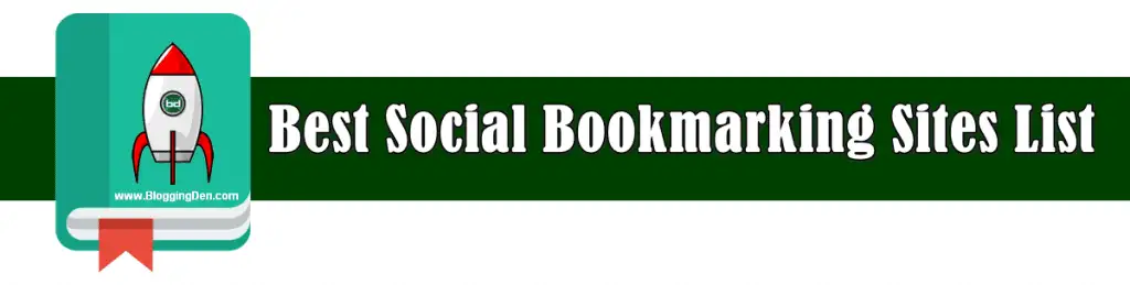 top and best social bookmarking sites list