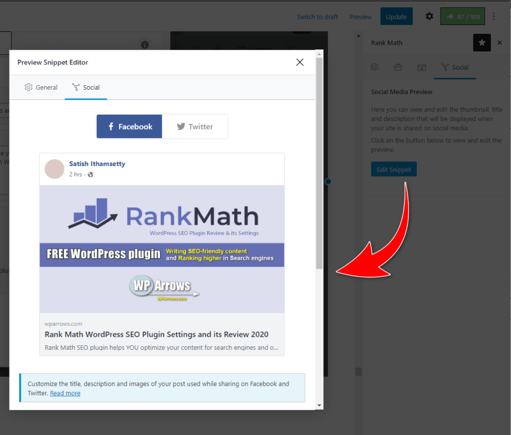 Rank Math - SOCIAL
