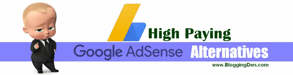 high paying google adsense alternatives