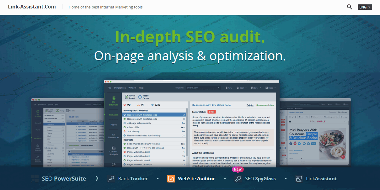 website auditor tool