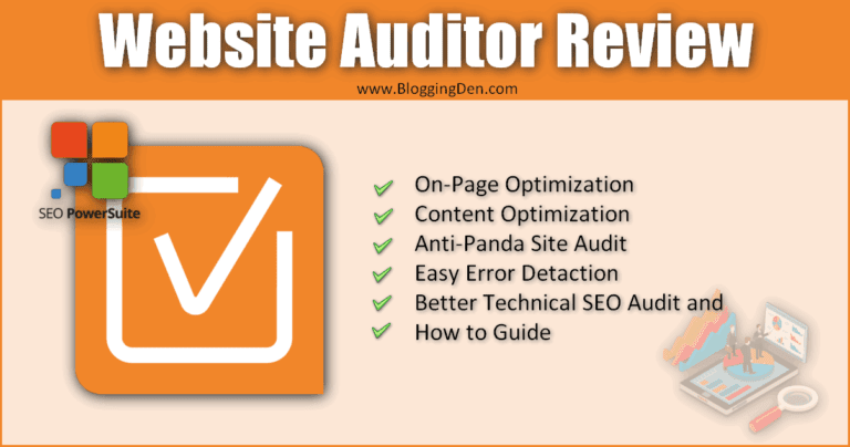 Website Auditor Review: Best On-Page and Technical SEO tool Analysis