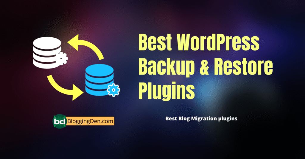 Best Wordpress data backup and restore plugins