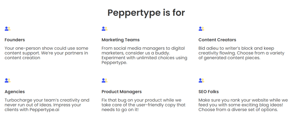 peppertypeAI is for