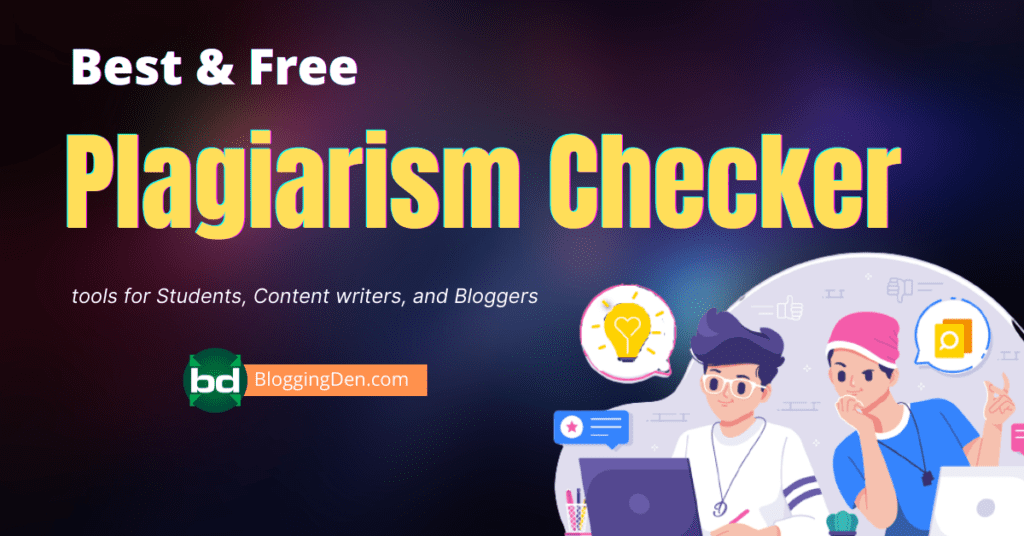 Best Plagiarism checker tools