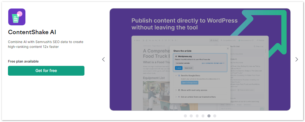 contentshake ai plan