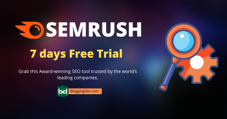 SEMrush free trial 2025