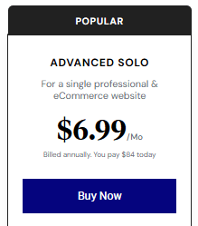 Elementor plugin Advanced Solo Plan