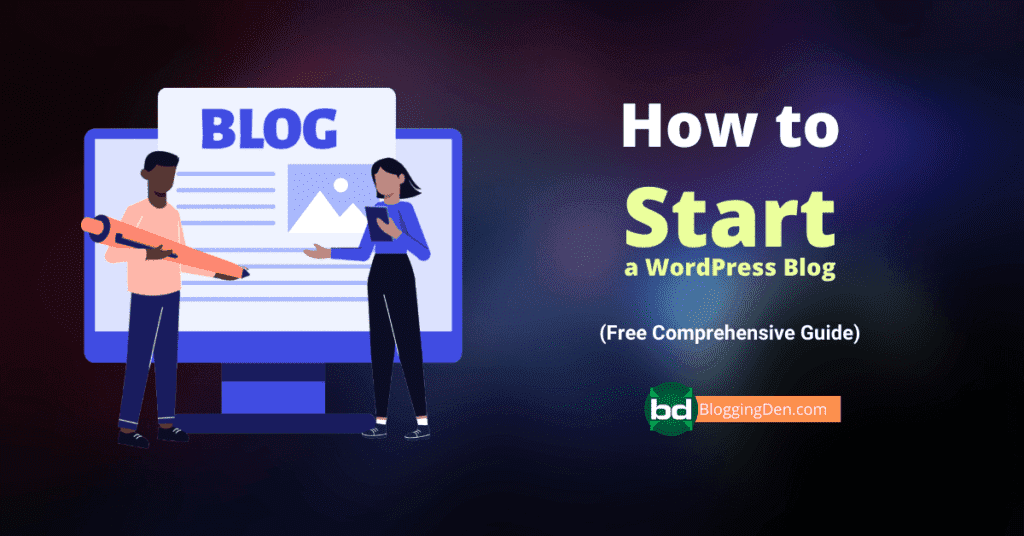 How to start a blog on wordpress