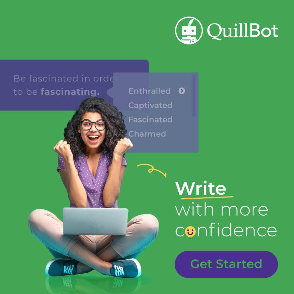 quillbot write confident
