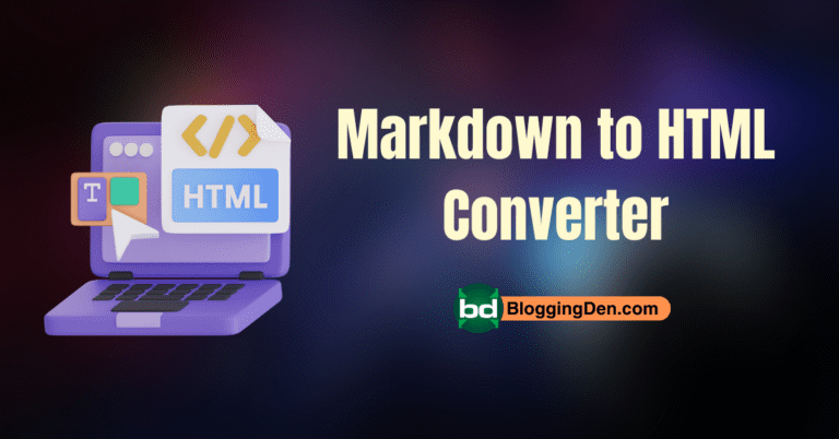 Markdown to HTML converter