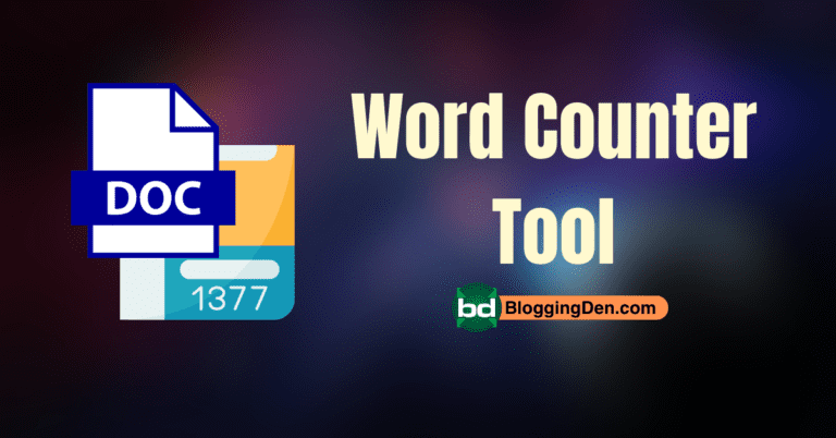 Word Counter Tool: A Writer’s Essential Companion