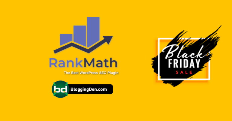 Rank math Black Friday deal 2024: $4.9/Month + lifetime offer