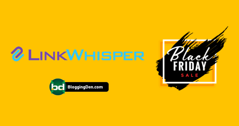 Link Whisper Black Friday Sale 2024: Grab the best internal linking WordPress Plugin Deal ($30 off)