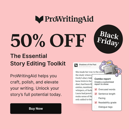 prowritingaid black friday deal banner