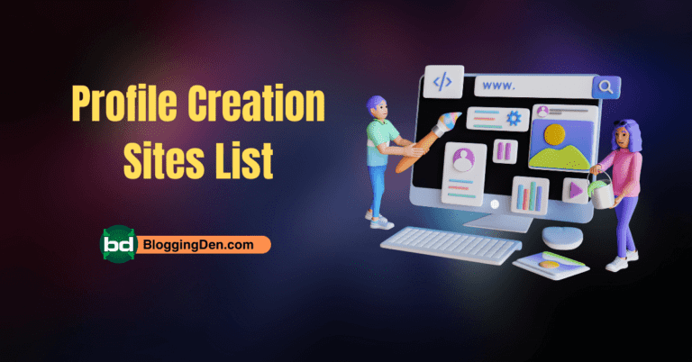 100 Free Profile Creation Sites List in 2024
