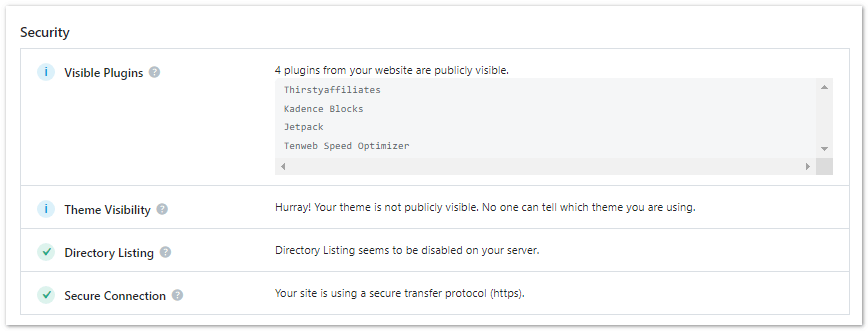 Rank Math WordPress SEO plugin and its Settings for Your Blog SEO 27 SEO Analyzer - Security