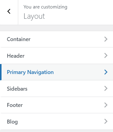 Generatepress-Layout