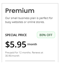 greengeeks Premium Plan