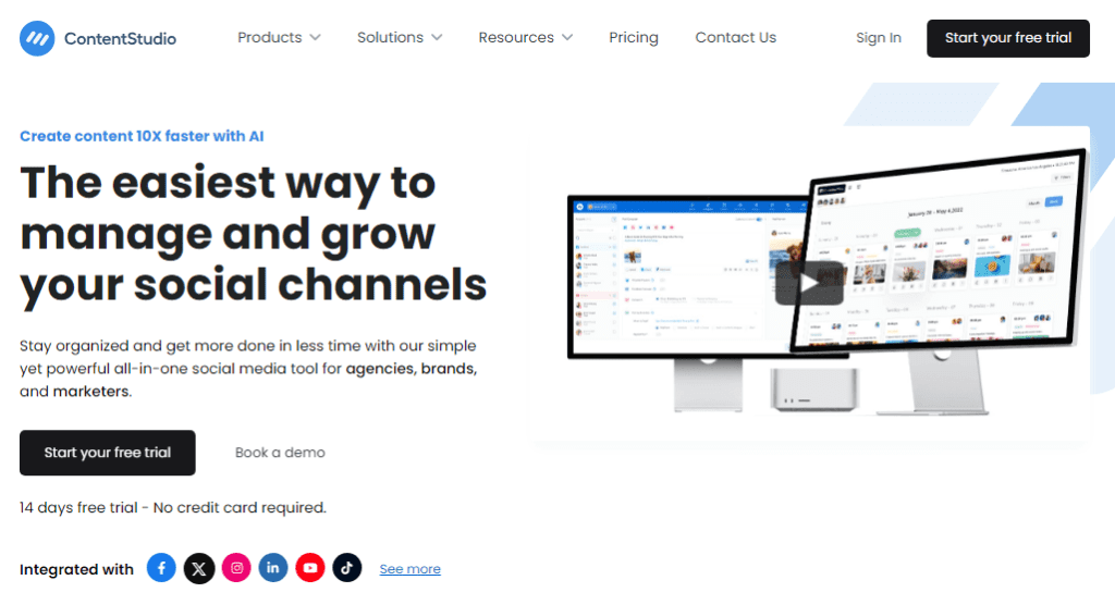 Contentstudio Social Tool
