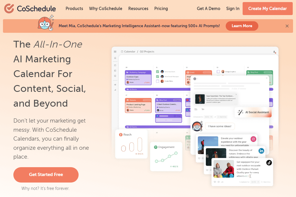 Coschedule Social Tool