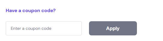 add hostinger coupon code for better discount.