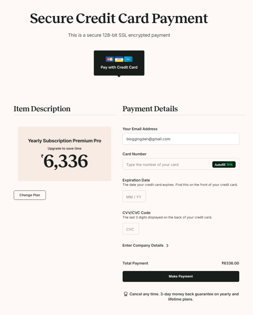 prowritingaid payment process