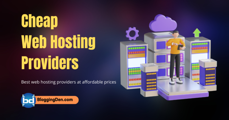 Cheap web hosting providers