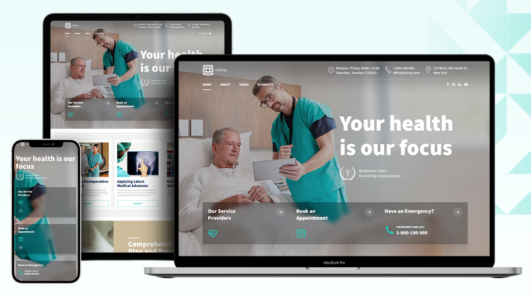 cliniq wordpress theme