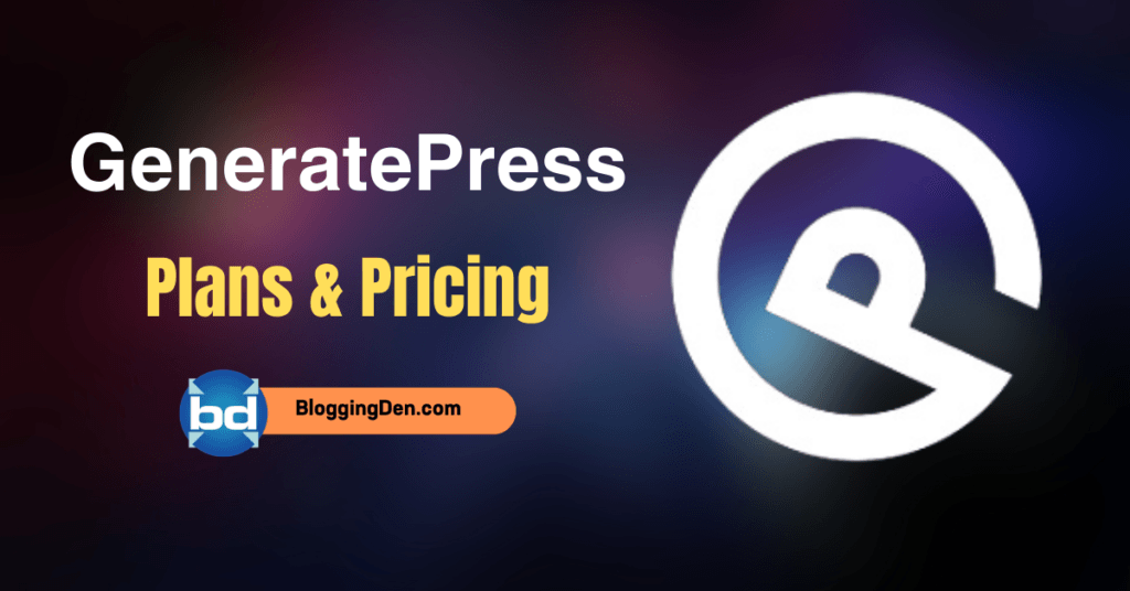 GeneratePress pricing and plans