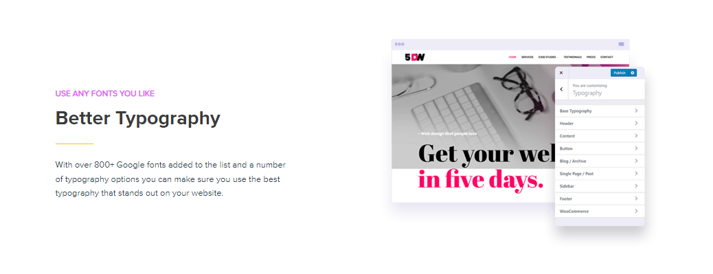 better typography and fonts