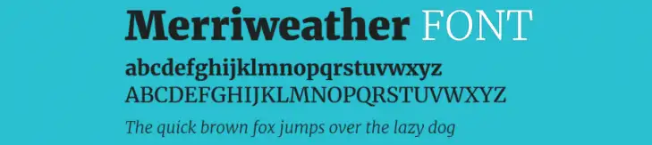 merriweather-fonts