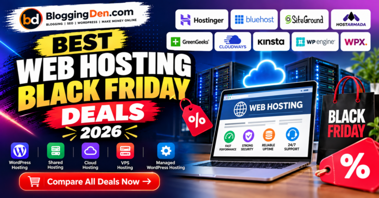 Best web hosting Black Friday deals 2026 featuring hosting providers and discounts