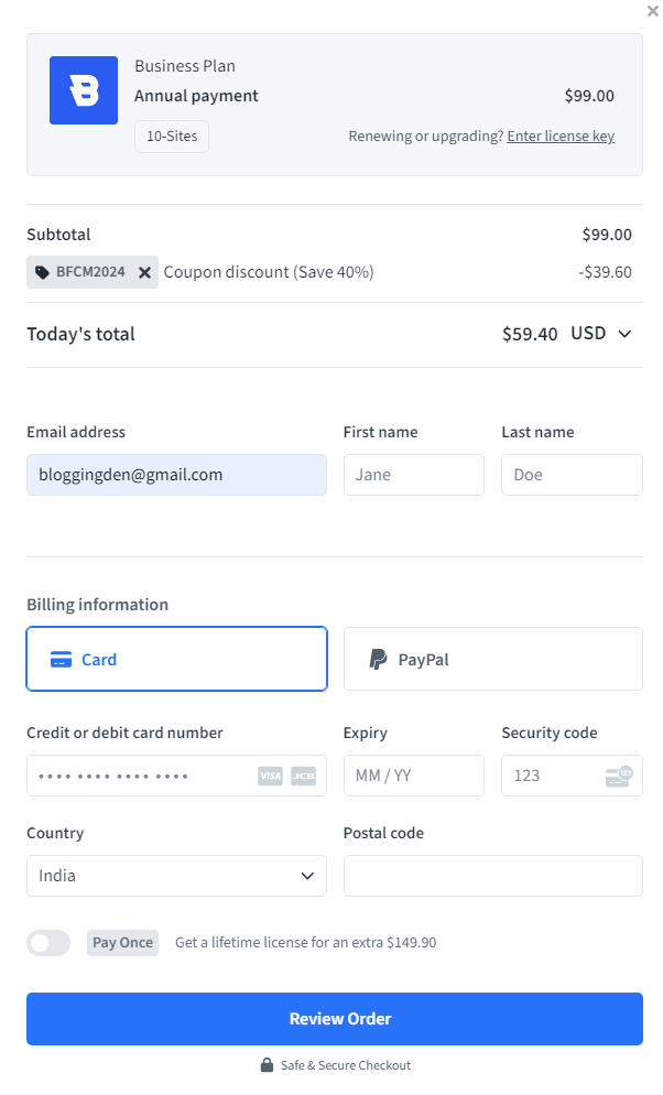 For agencies or developers handling large-scale projects, the Agency Plan is the ultimate choice. This Black Friday, you can grab: