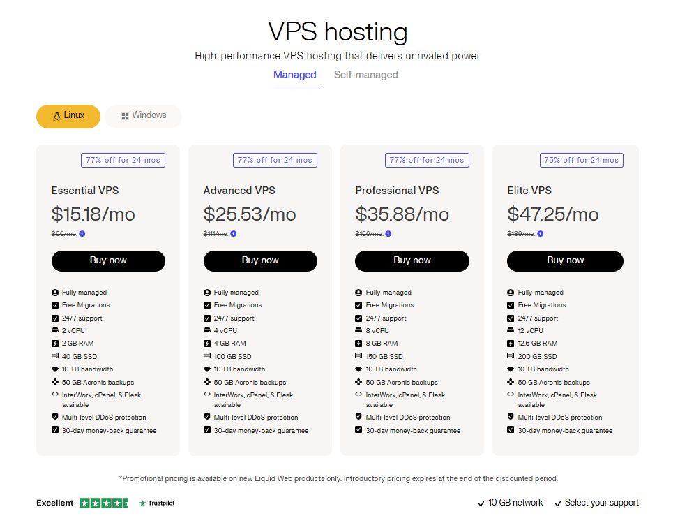 Liquid Web Black Friday Deal - VPS hosting