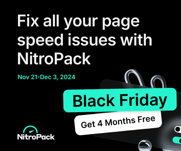 NitroPack Black Friday deal 2025