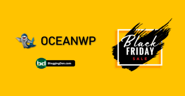 Oceanwp black friday deal