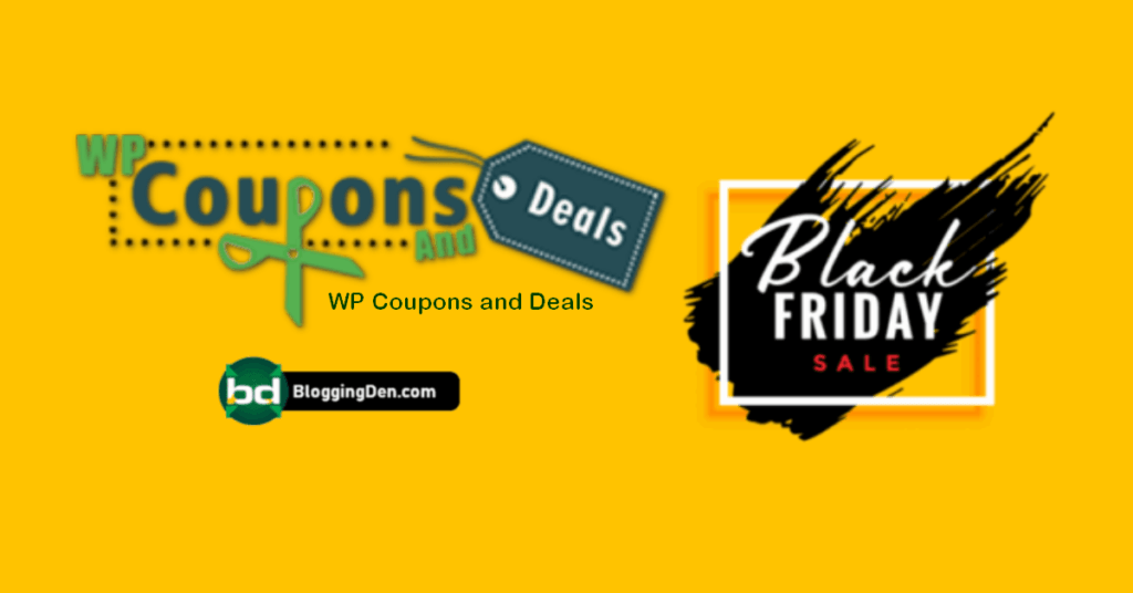 WP Coupons and Deals Black Friday deal and sale